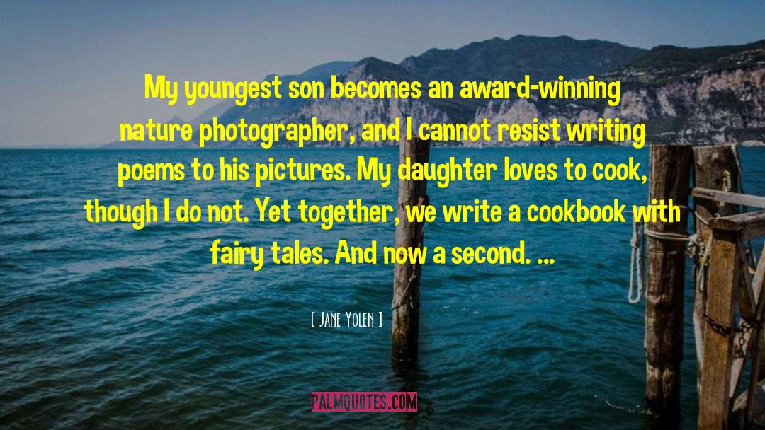 Cookbook quotes by Jane Yolen