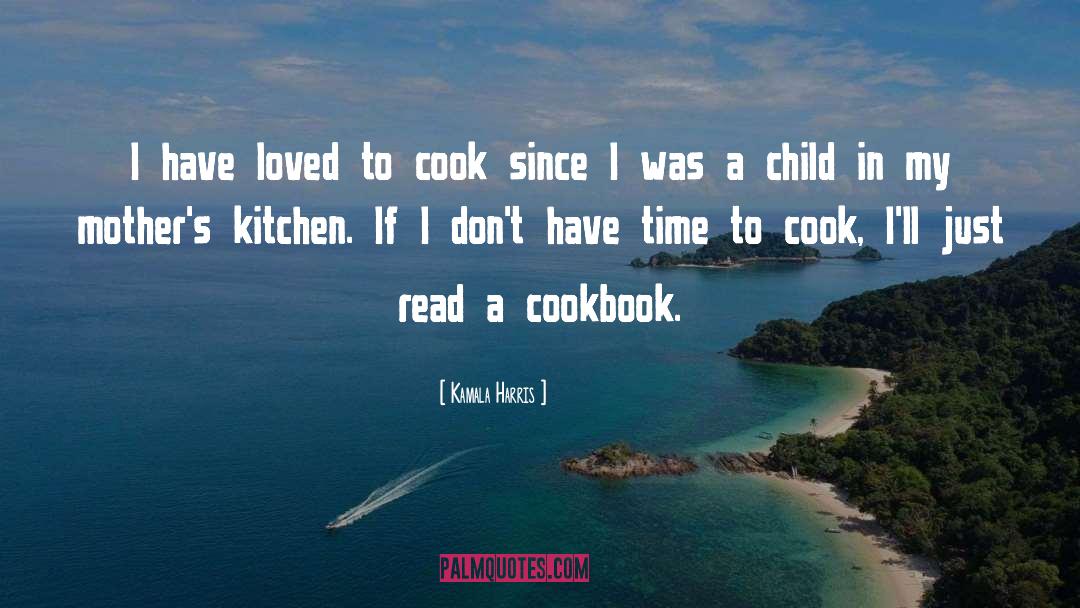 Cookbook quotes by Kamala Harris