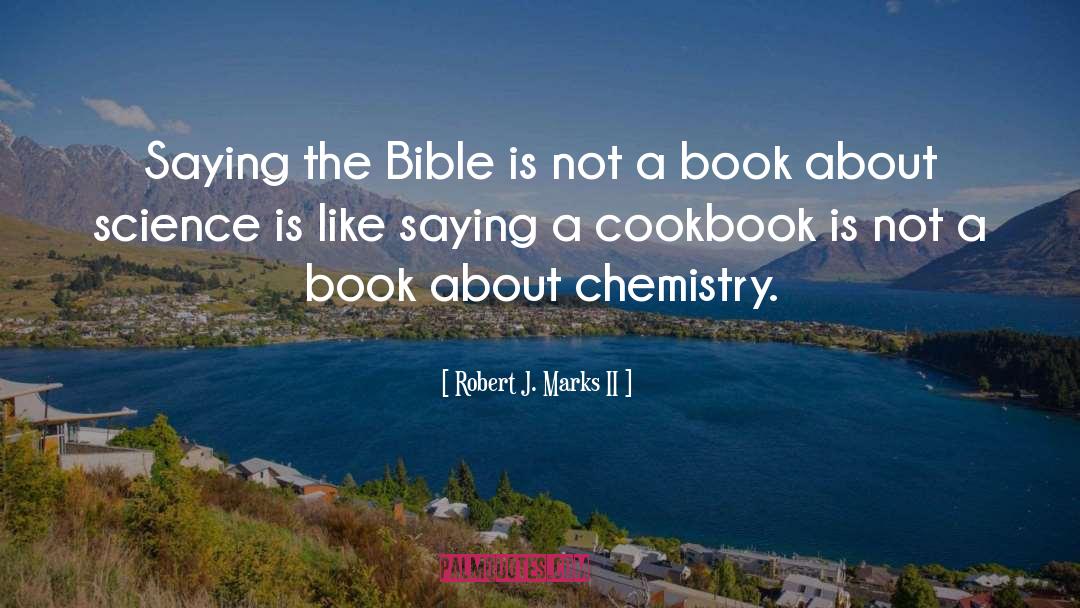 Cookbook quotes by Robert J. Marks II