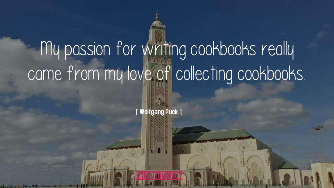 Cookbook quotes by Wolfgang Puck