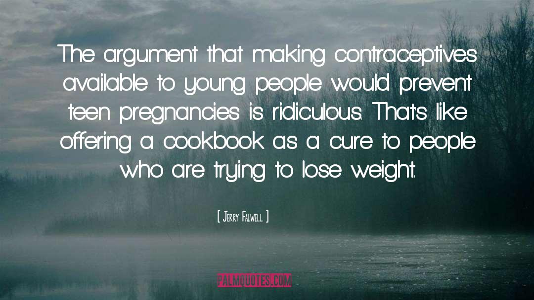 Cookbook quotes by Jerry Falwell
