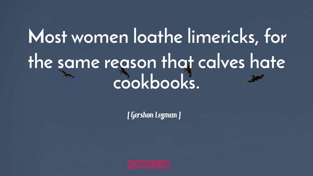 Cookbooks quotes by Gershon Legman