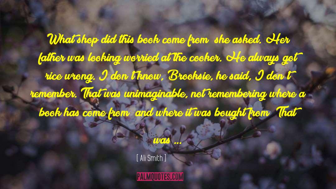 Cookers quotes by Ali Smith