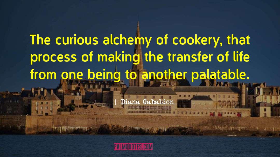 Cookery quotes by Diana Gabaldon