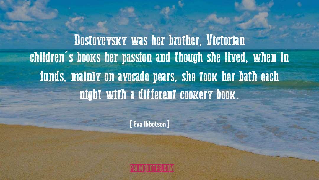 Cookery quotes by Eva Ibbotson