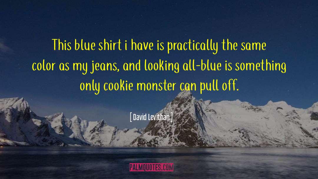 Cookie Monster quotes by David Levithan