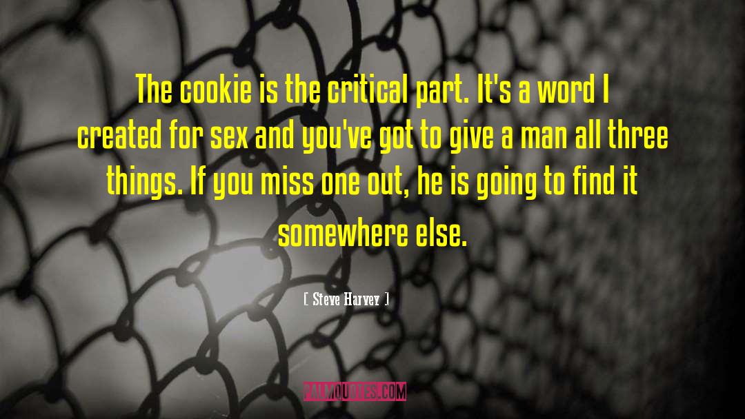 Cookie quotes by Steve Harvey