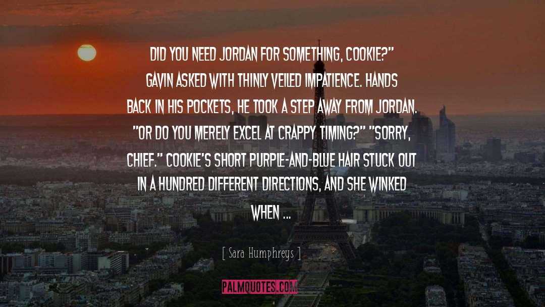 Cookies quotes by Sara Humphreys