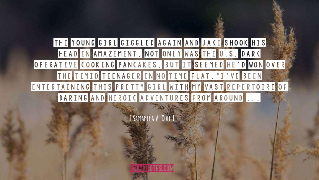 Cooking Competition quotes by Samantha A. Cole