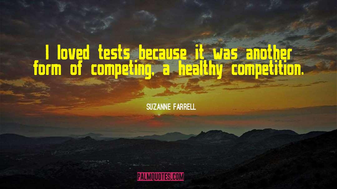 Cooking Competition quotes by Suzanne Farrell