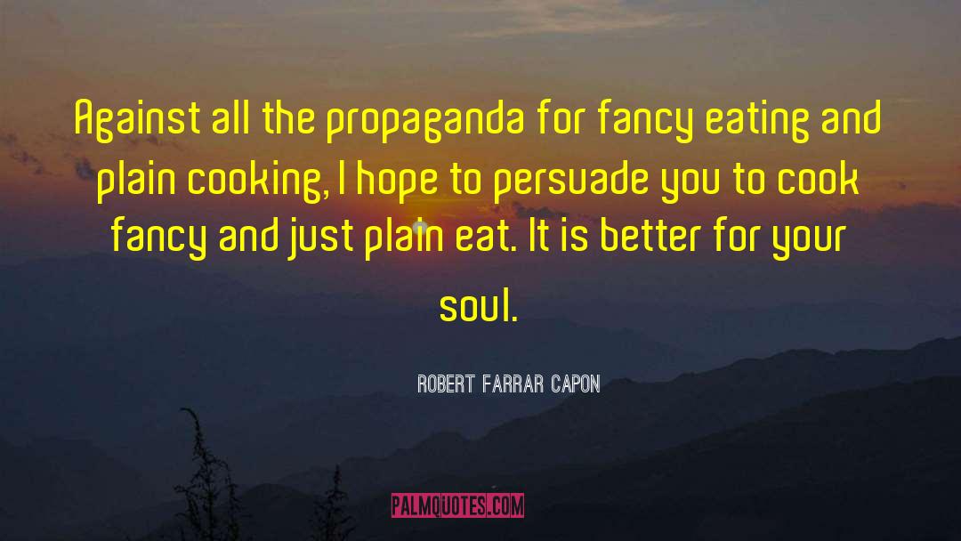 Cooking Competition quotes by Robert Farrar Capon