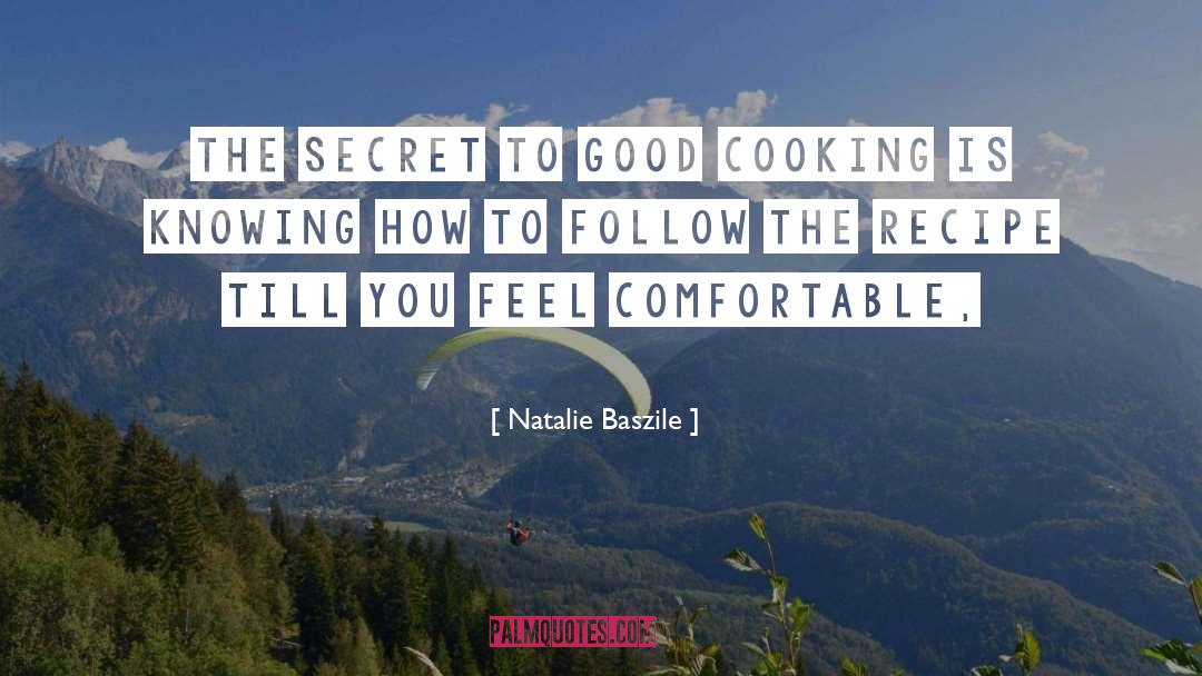 Cooking quotes by Natalie Baszile