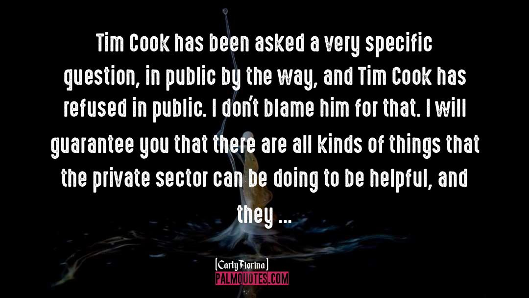 Cooks quotes by Carly Fiorina
