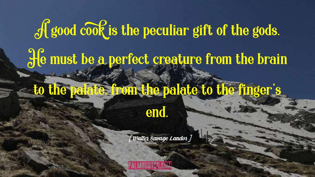 Cooks quotes by Walter Savage Landor