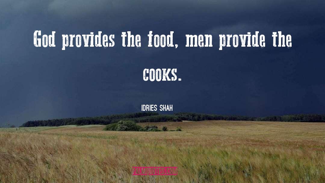 Cooks quotes by Idries Shah