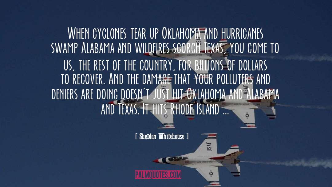 Cookson Oklahoma quotes by Sheldon Whitehouse
