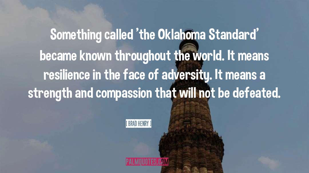 Cookson Oklahoma quotes by Brad Henry