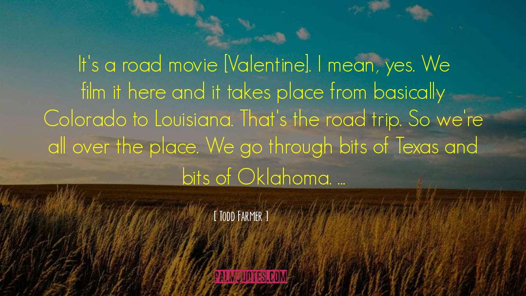 Cookson Oklahoma quotes by Todd Farmer
