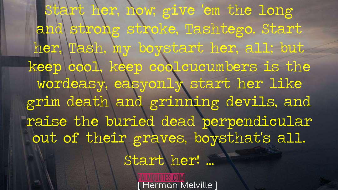 Cool As A Cucumber quotes by Herman Melville