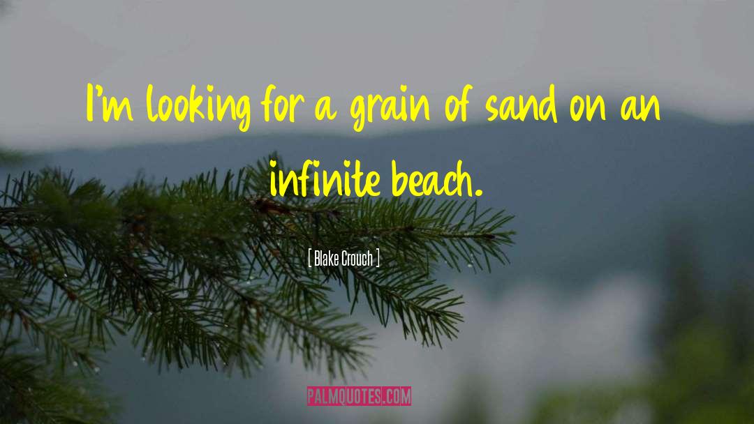 Cool Beach quotes by Blake Crouch