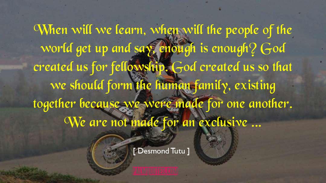 Cool Break Up quotes by Desmond Tutu