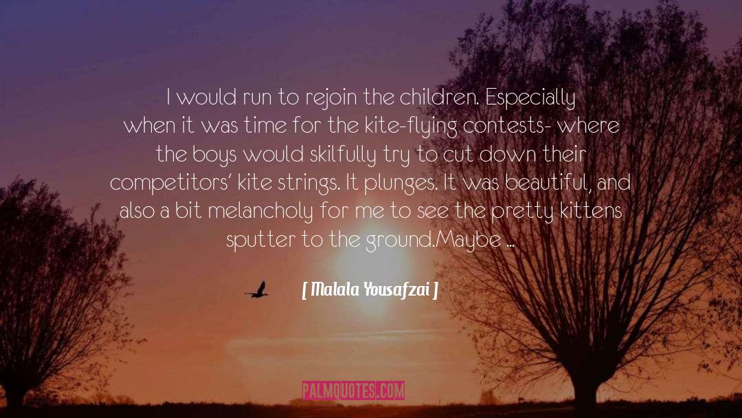 Cool Flying quotes by Malala Yousafzai