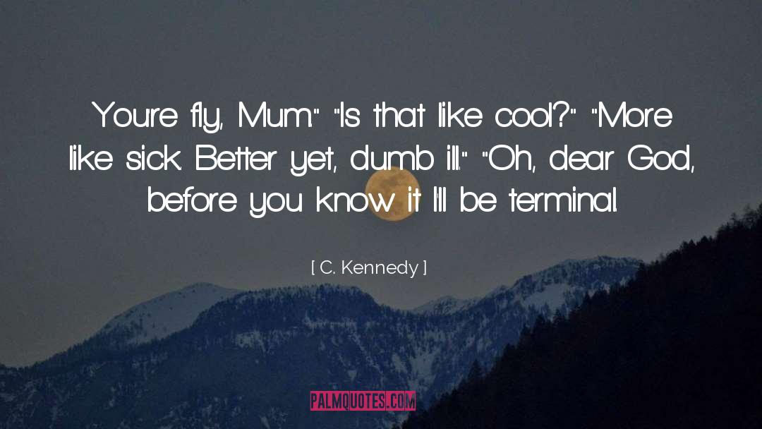 Cool Flying quotes by C. Kennedy