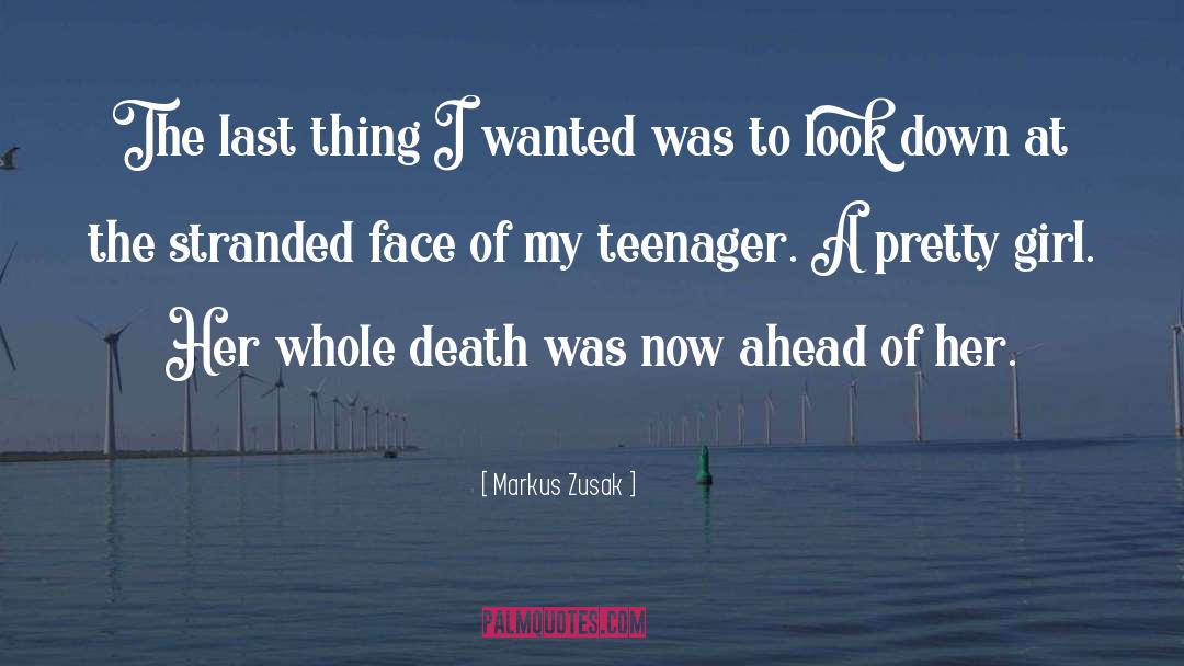 Cool Girl quotes by Markus Zusak