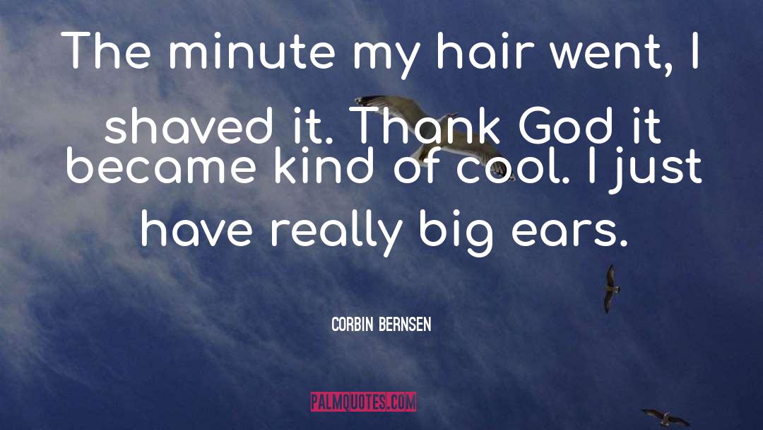 Cool Hair quotes by Corbin Bernsen