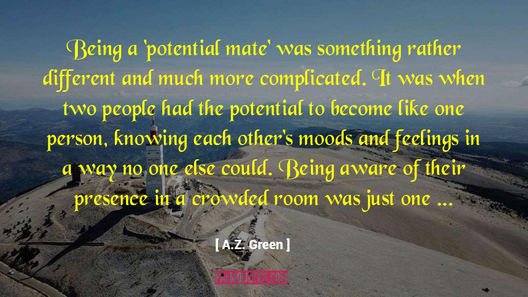 Cool People quotes by A.Z. Green