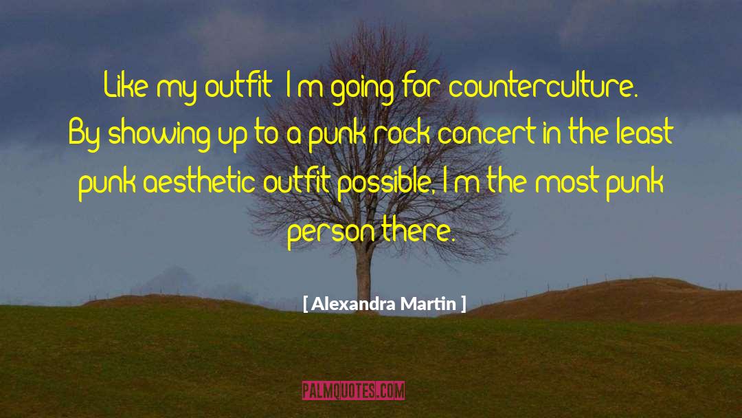 Cool Person quotes by Alexandra Martin