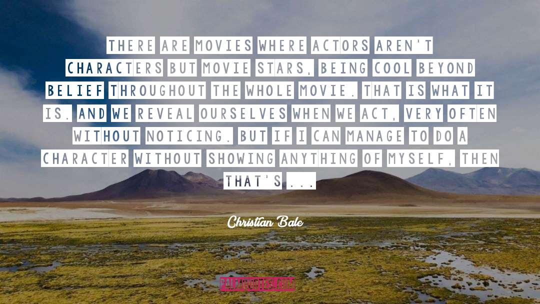 Cool Queer Cool quotes by Christian Bale