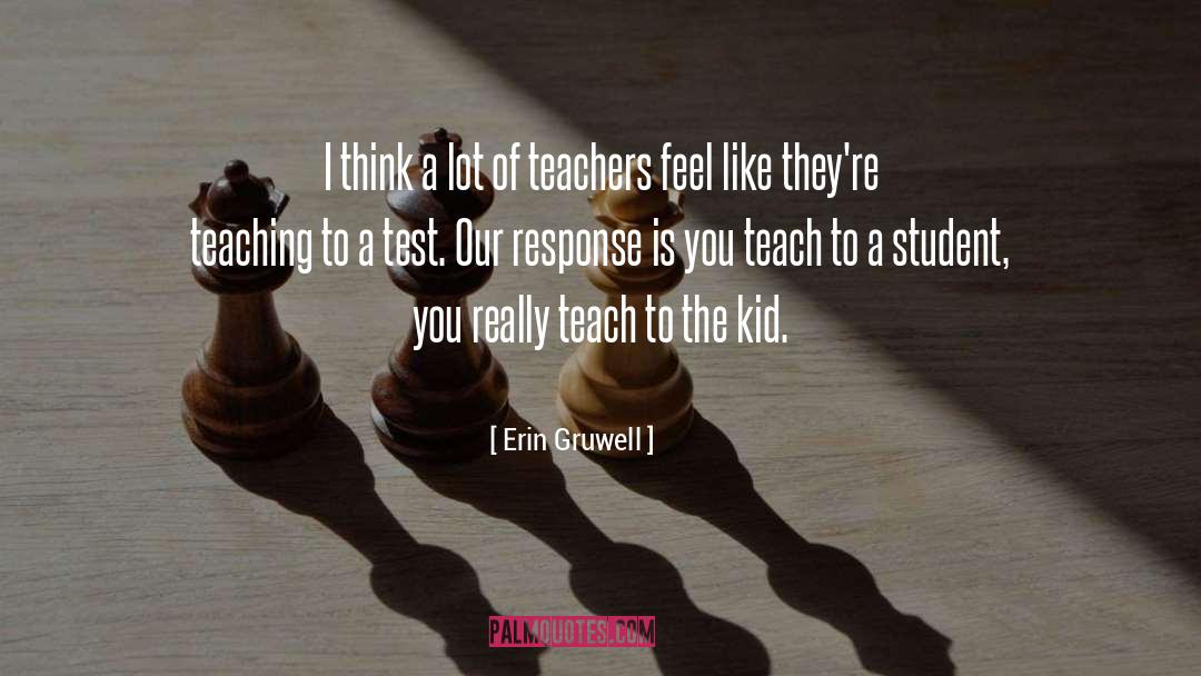 Cool Response quotes by Erin Gruwell