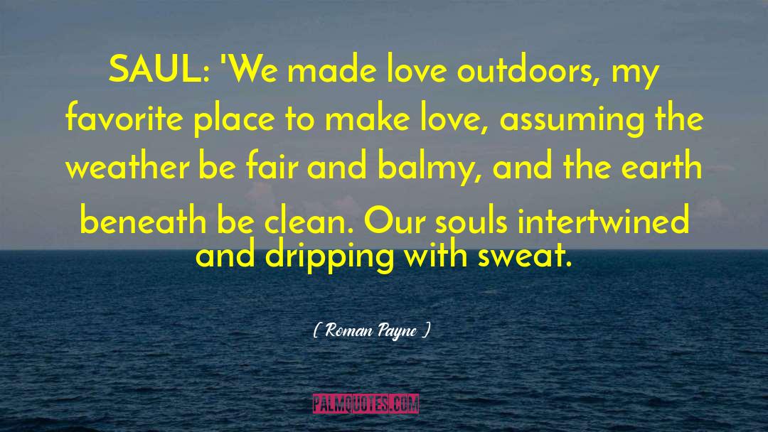Cool Weather quotes by Roman Payne