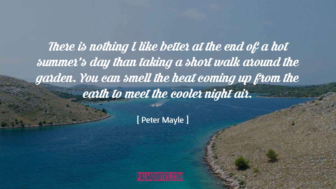 Cooler quotes by Peter Mayle