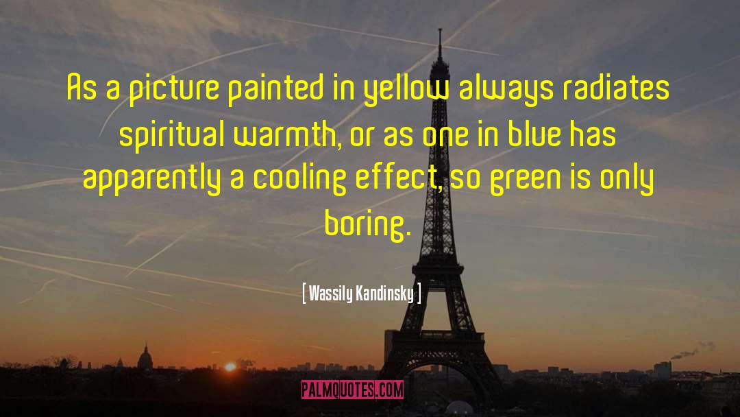 Cooling quotes by Wassily Kandinsky
