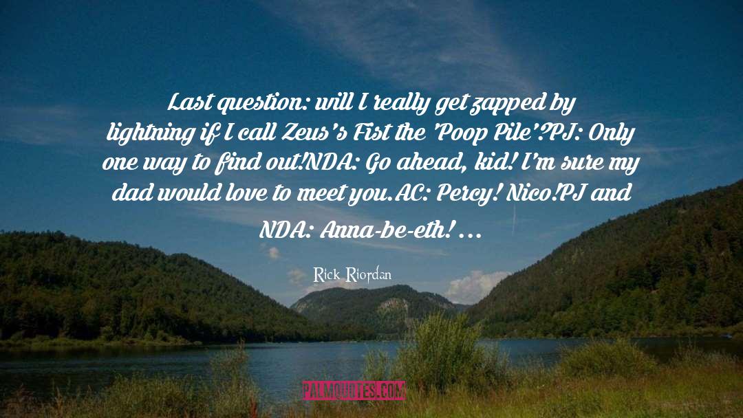 Coop The Poop quotes by Rick Riordan