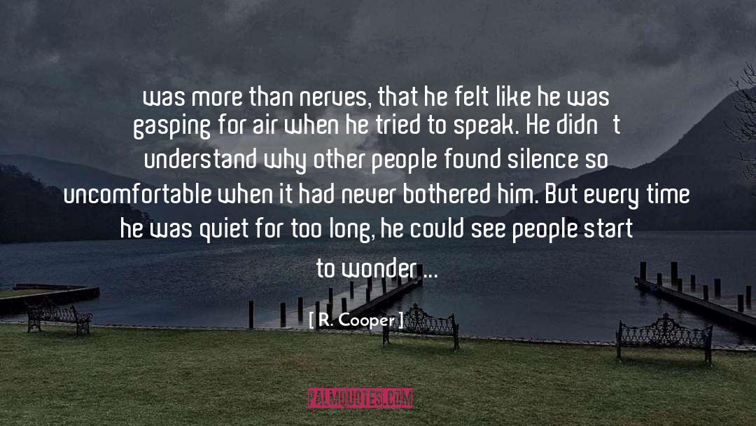 Cooper And Farah quotes by R. Cooper