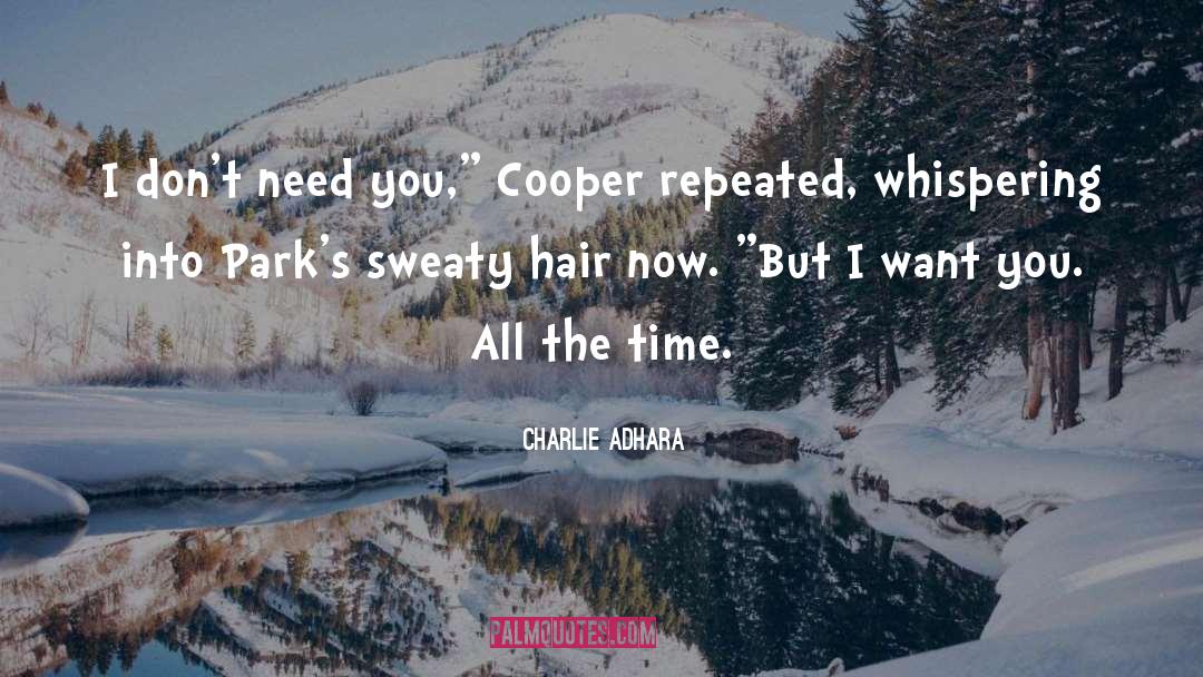 Cooper Fitzpatrick quotes by Charlie Adhara