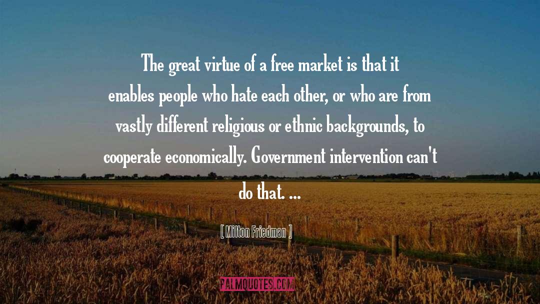 Cooperate quotes by Milton Friedman