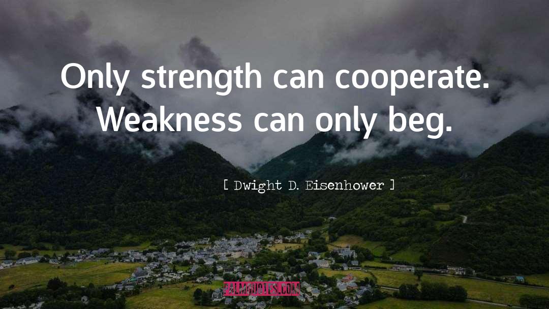 Cooperate quotes by Dwight D. Eisenhower