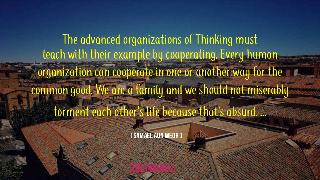 Cooperating quotes by Samael Aun Weor