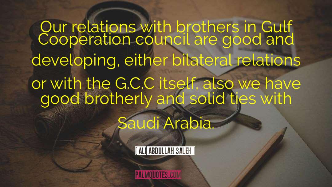 Cooperation And Attitude quotes by Ali Abdullah Saleh