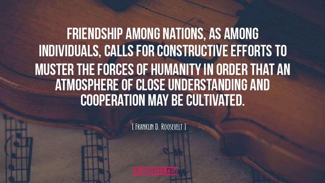 Cooperation quotes by Franklin D. Roosevelt