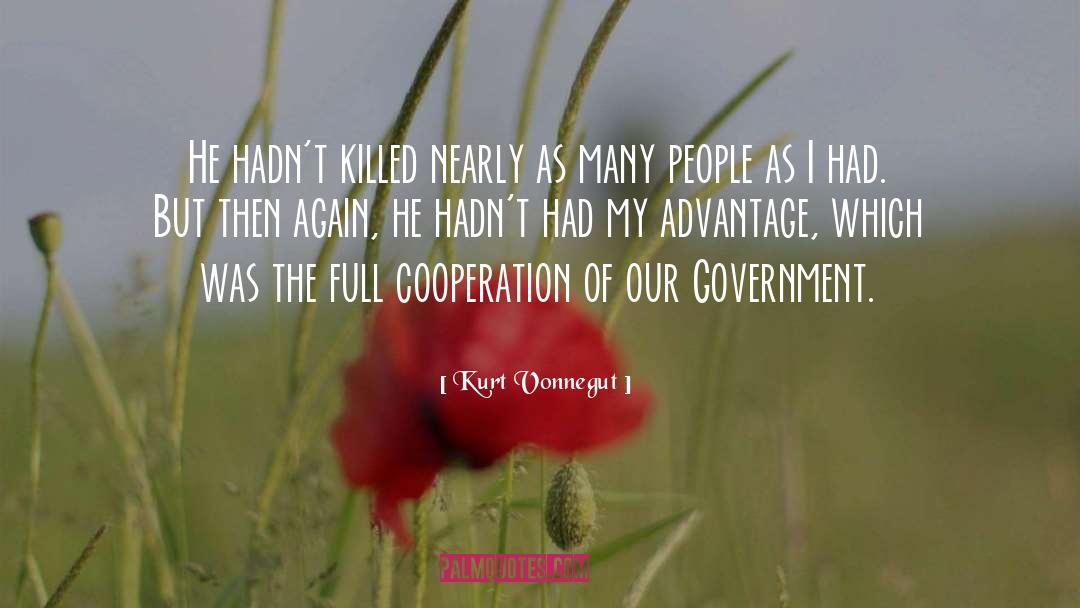 Cooperation quotes by Kurt Vonnegut