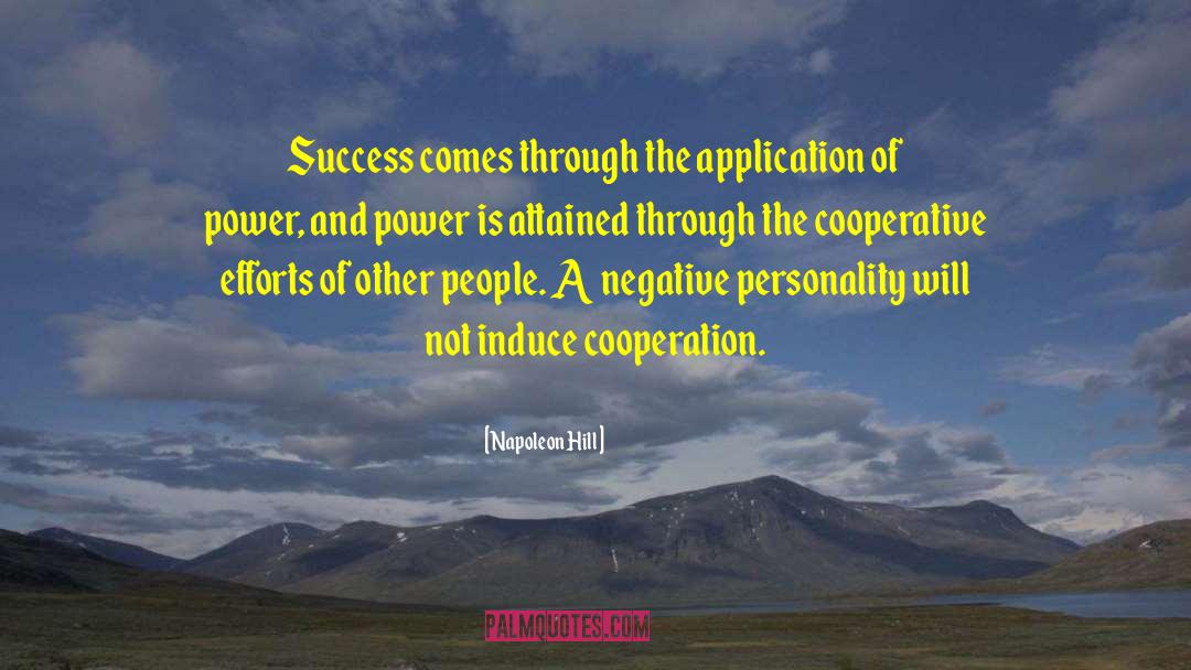 Cooperation quotes by Napoleon Hill