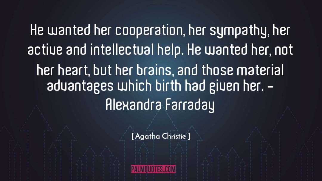 Cooperation quotes by Agatha Christie