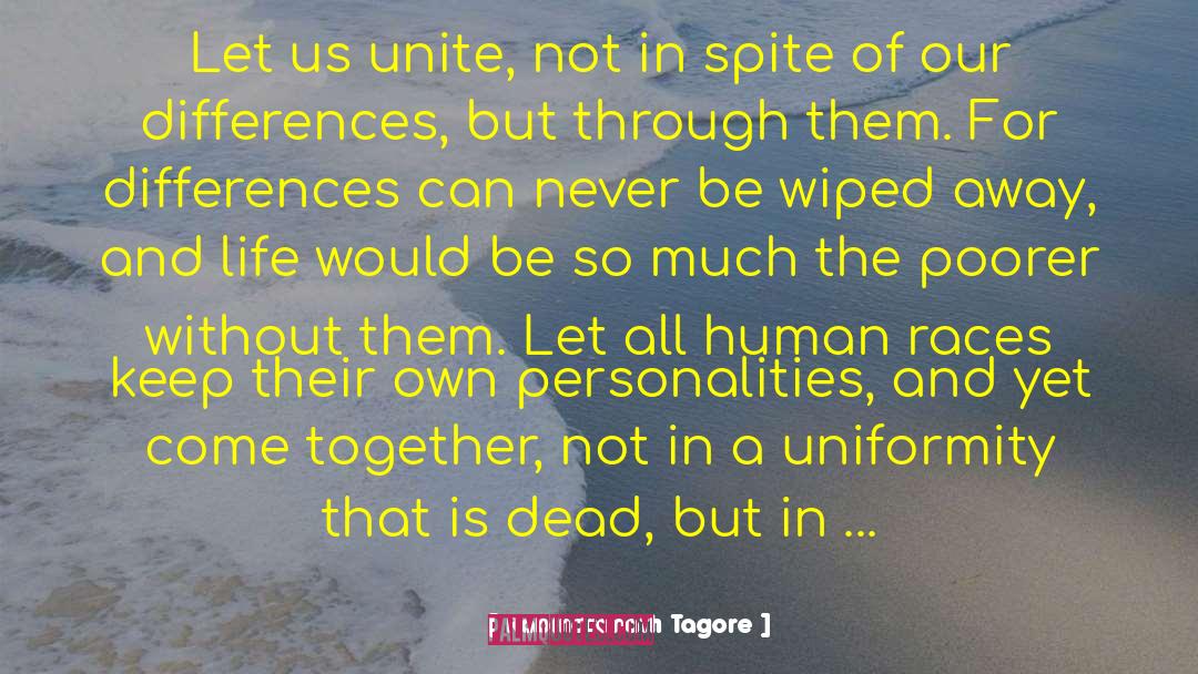 Cooperative Learning quotes by Rabindranath Tagore