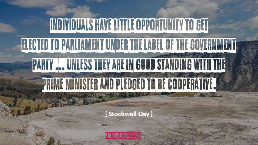Cooperatives quotes by Stockwell Day