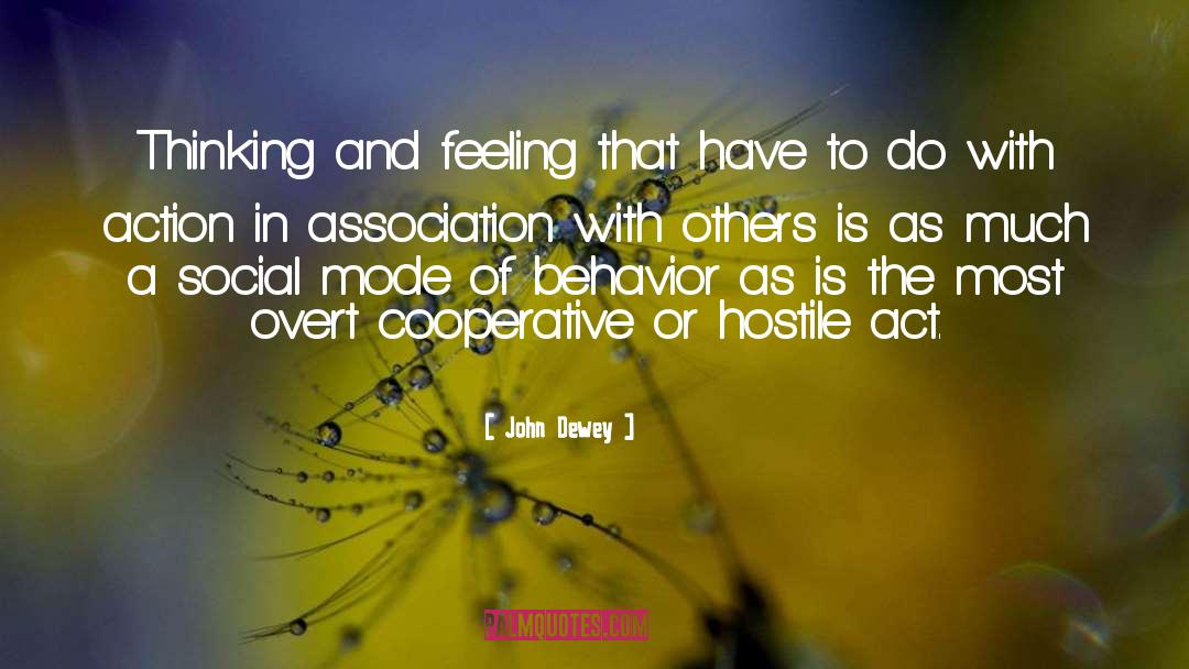 Cooperatives quotes by John Dewey